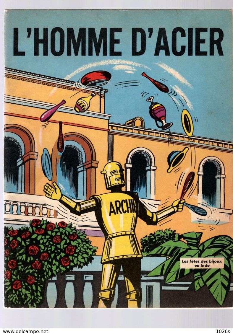 B.B.ARCHIE L'HOMME D'ACIER - LES FETES DES BIJOUX EN INDE - EO - 1952 - Autres & Non Classés