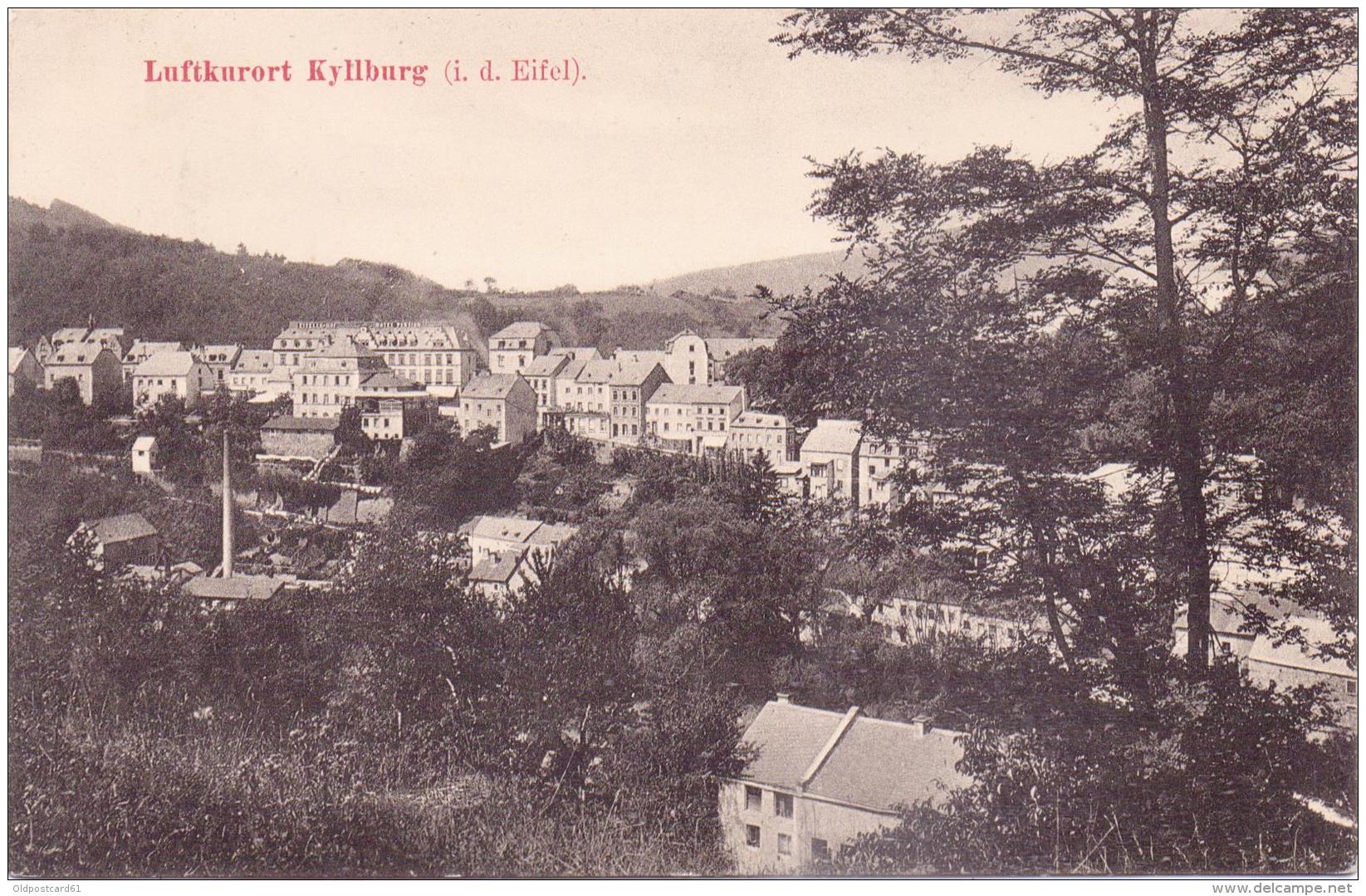 ALTE  AK   KYLLBURG / Rnld.-Pf.  - Teilansicht - Gelaufen 1912 - Other & Unclassified