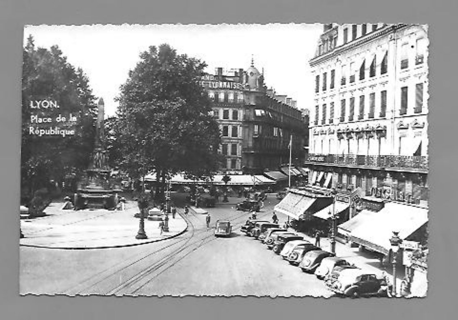 (69)-LYON-LOT DE  7 Cartes Postales:correspondance Intéressante De Fin De La Guerre 1939/1945  ! - Other & Unclassified