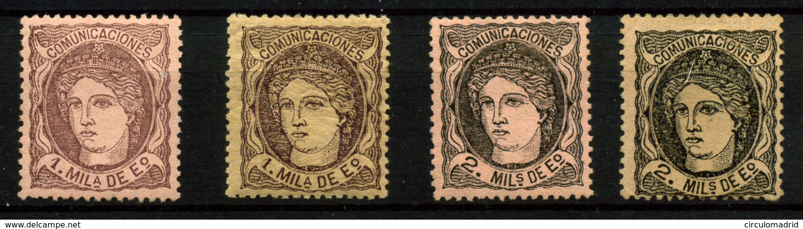 2424- España Nº 102b/c Y 103 - Used Stamps