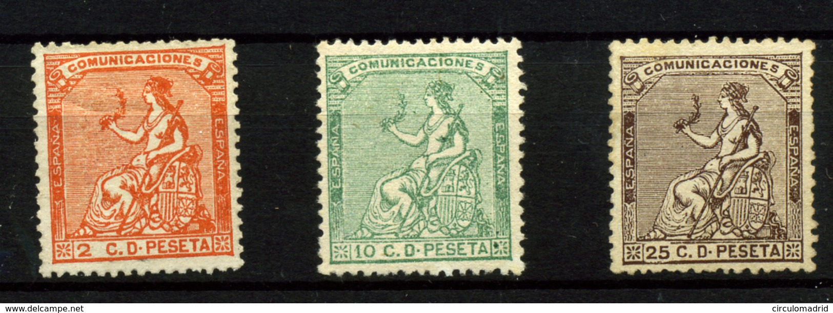 2428- España Nº 131, 133 Y 135 - Unused Stamps