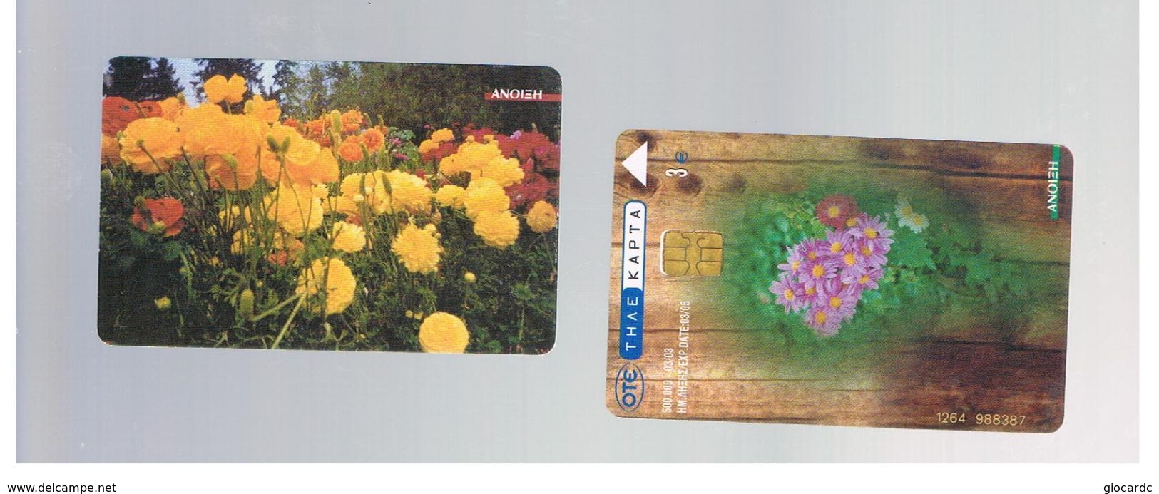 GRECIA (GREECE) -  2003  SPRING: FLOWERS   - USED - RIF.   195 - Seizoenen