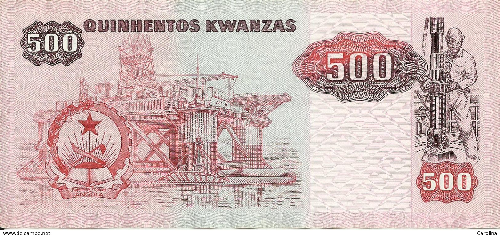 ANGOLA - 500 KWANZAS - 1984 - HC 1964376 - AUNC - NICE PRICE - Angola