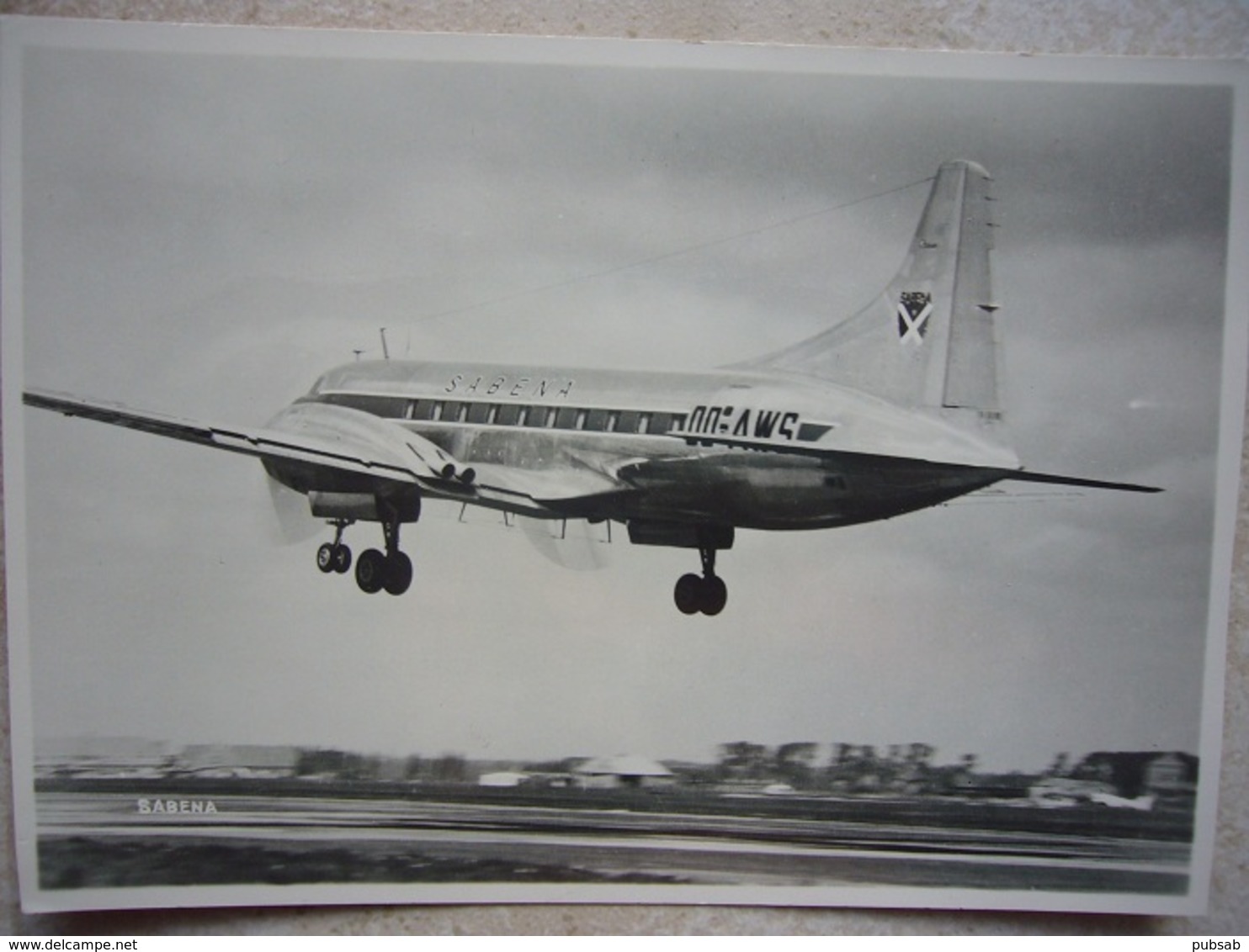 Avion / Airplane / SABENA / Convair CV 240 / Airline Issue - 1946-....: Ere Moderne