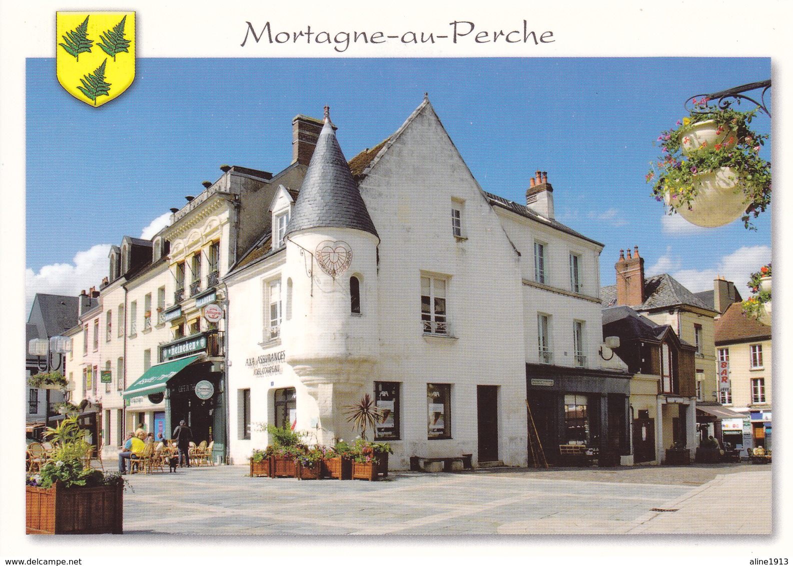 61 MORTAGNE AU PERCHE / VUE UNIQUE / MAISON A LA TOURELLE XVIème Siècle - Mortagne Au Perche