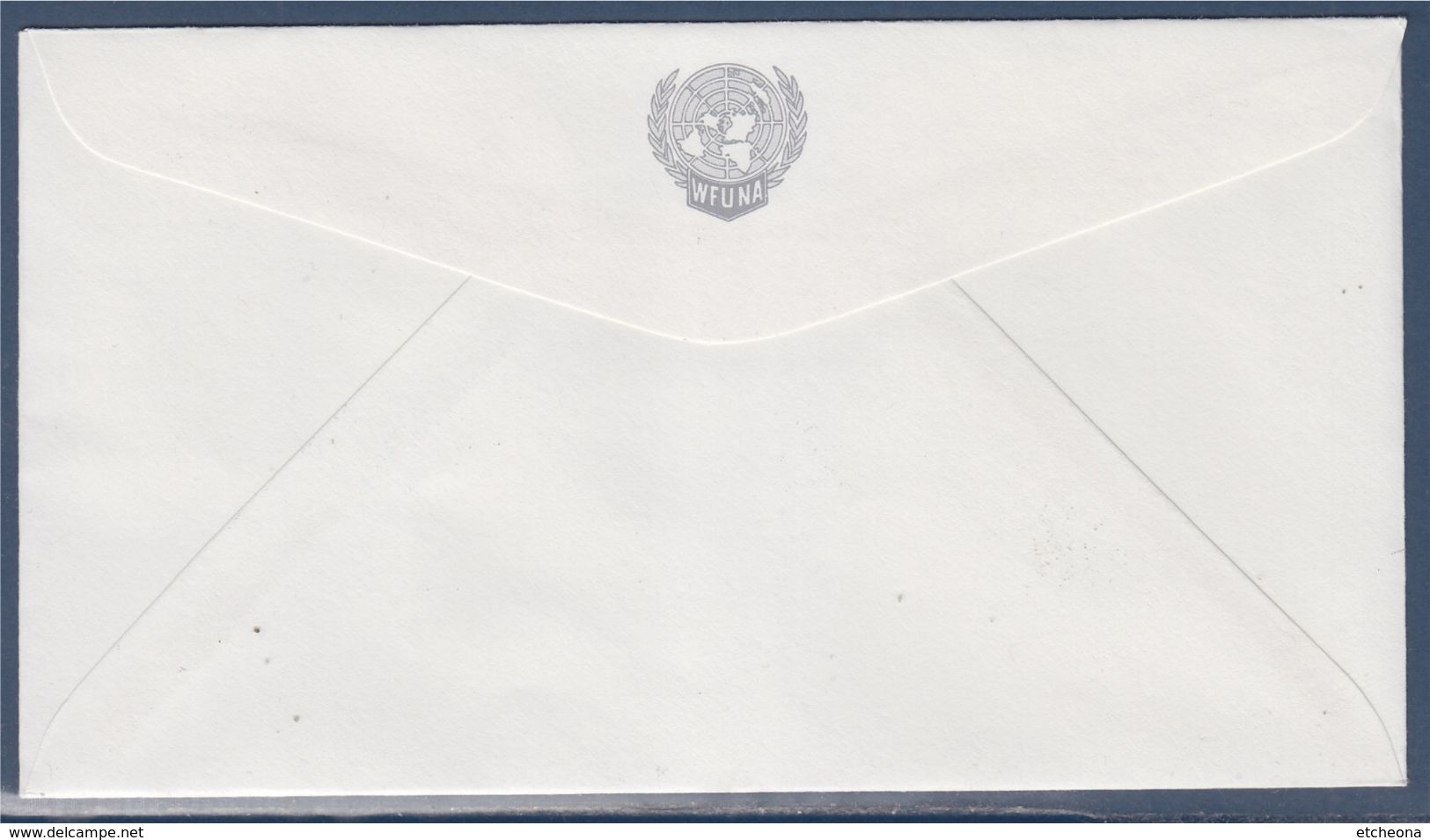 = Fédération Mondiale Des Associations Pour Les Nations-Unies New-York 31.01.66 N°148 N°149 Drapeaux NU Autour Du Globe - FDC