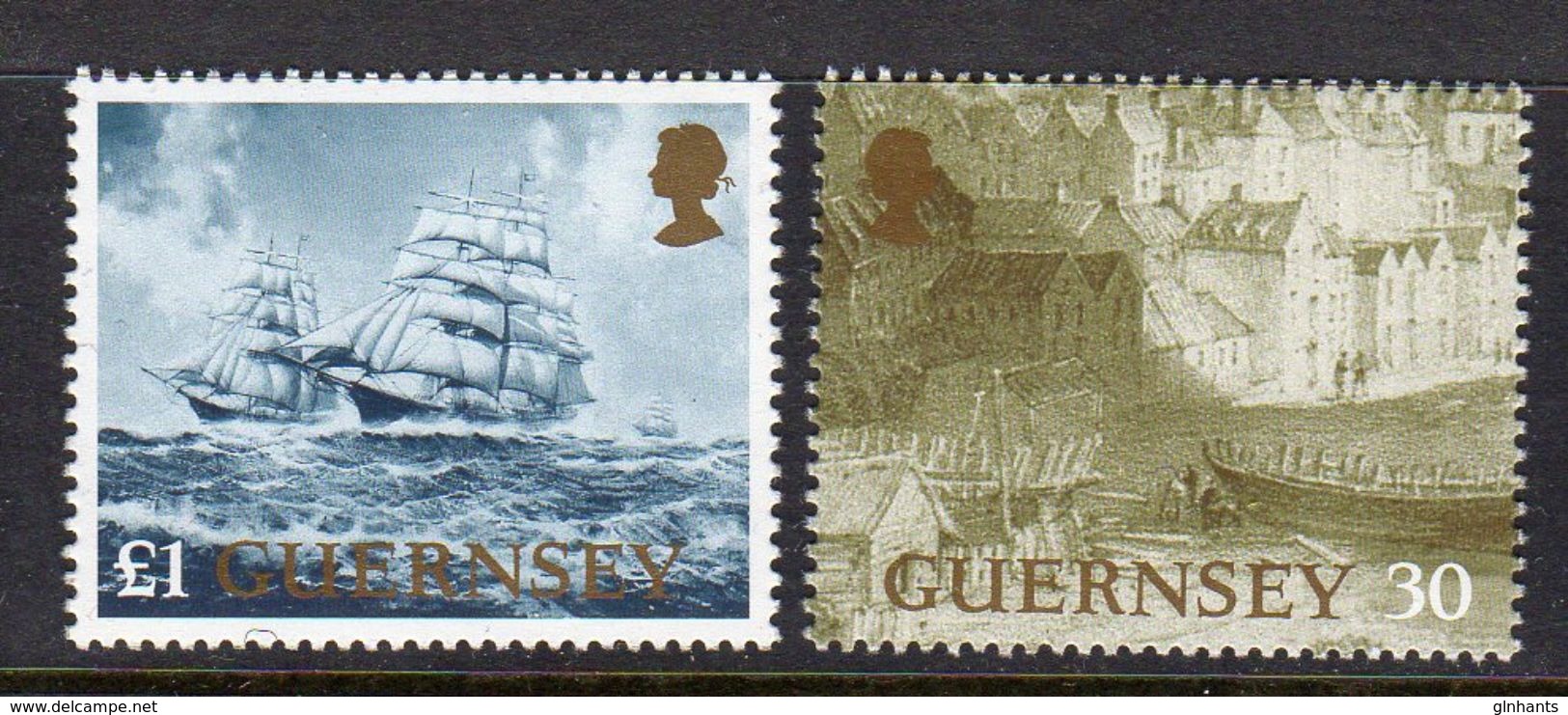 GUERNSEY GB - 1997 PACIFIC '97 BOATYARD STAMPS EX SG MS740 FINE MNH ** - Guernesey