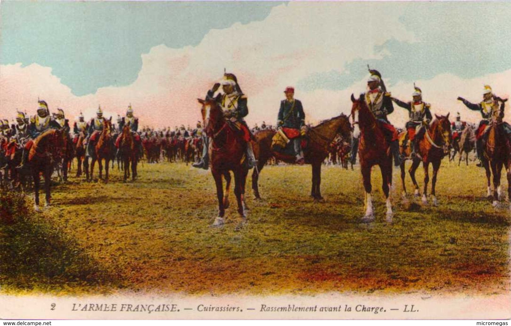 L'Armée Française - Cuirassiers - Rassemblement Avant La Charge - Régiments