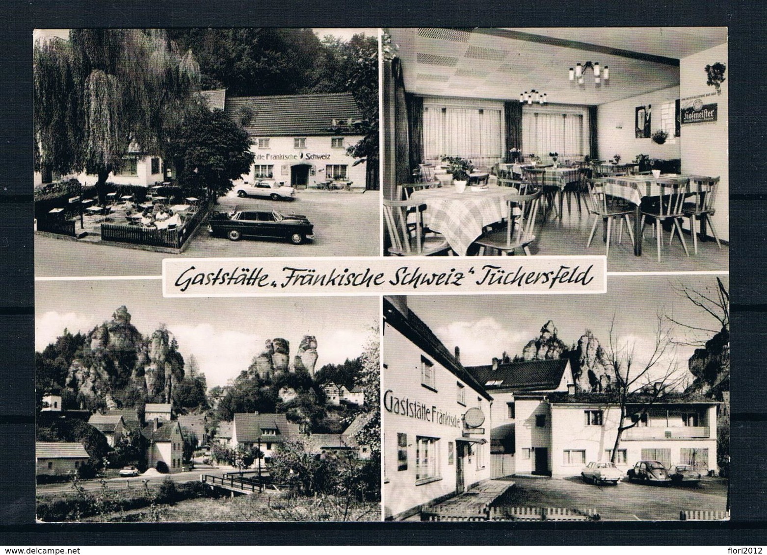 (2334) AK Tüchersfeld - Gaststätte "Fränkische Schweiz" - Pottenstein