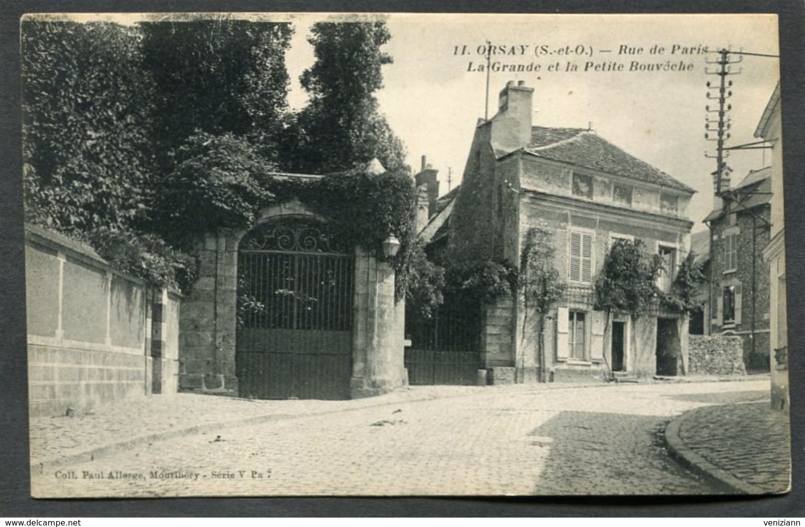 CPA - ORSAY - Rue De Paris - La Grande Et La Petite Bouvêche - Orsay