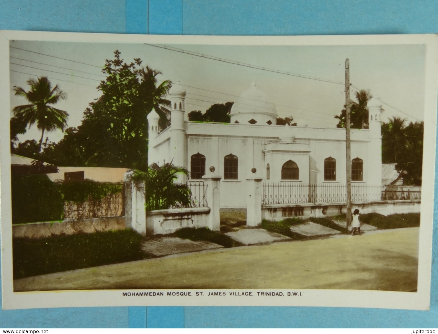 Mohammedan Mosque St.James Village Trinidad B.W.I. - Trinidad