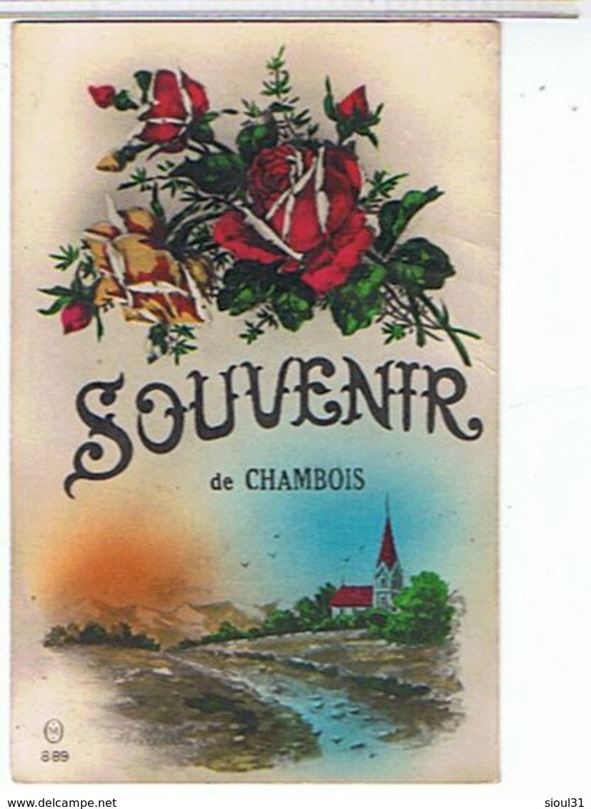 61.  SOUVENIR  DE CHAMBOIS    BE - Autres & Non Classés