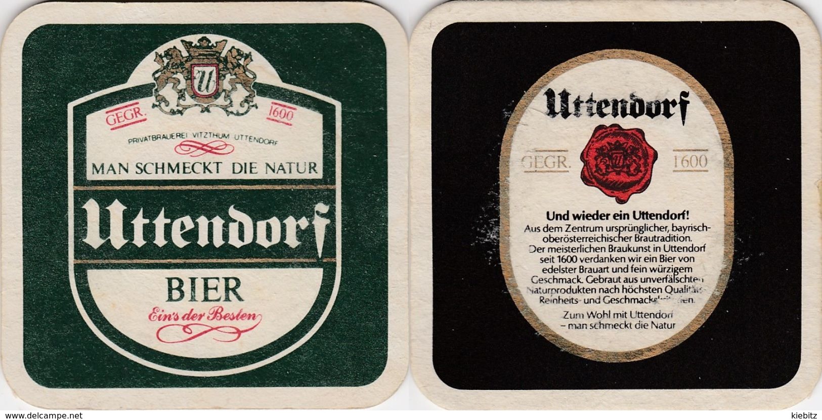 Österreich - Uttendorf Bier - Sous-bocks