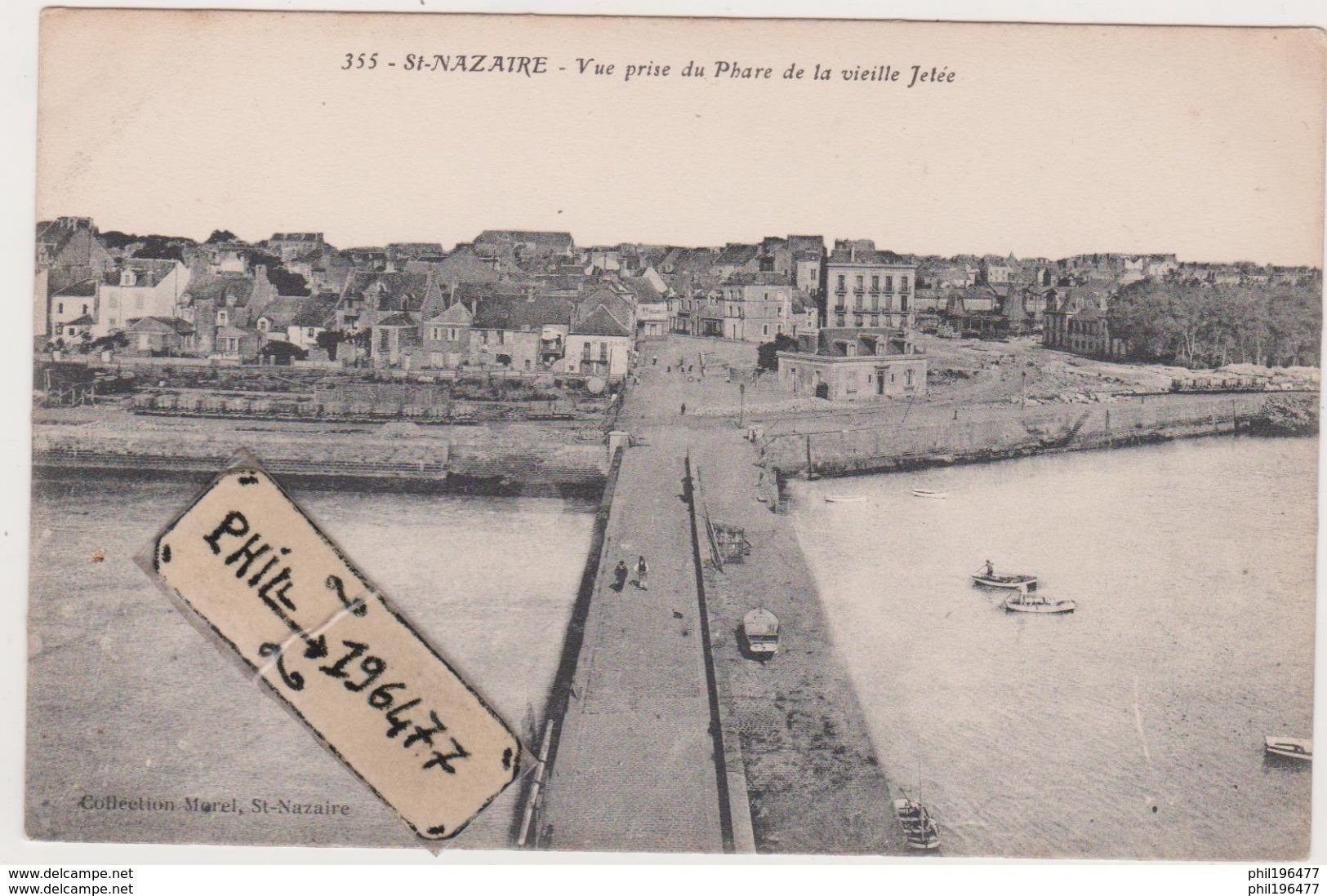 44 Saint-Nazaire - Cpa / Vue Prise Du Phare De La Vieille Jetée. - Saint Nazaire