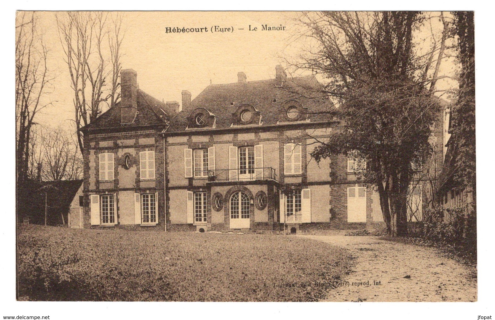 27 EURE - HEBECOURT Le Manoir - Hébécourt