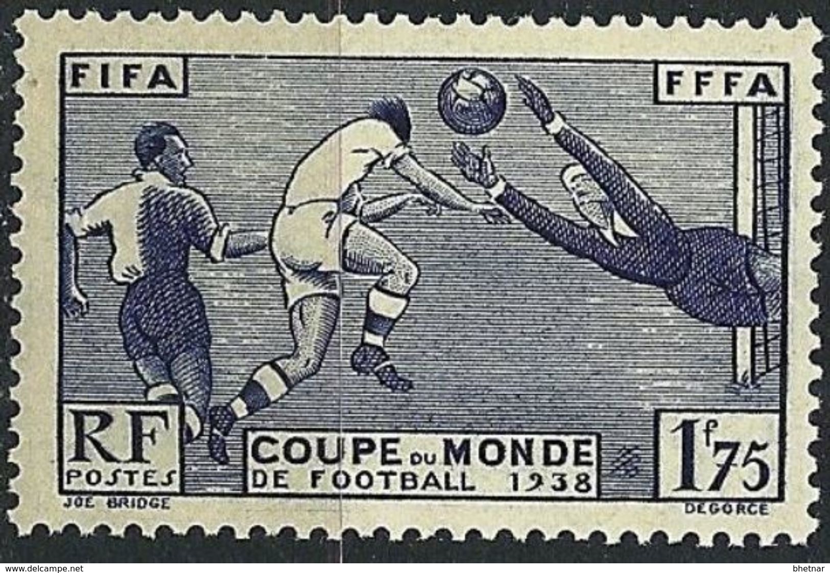 FR YT 396 " Coupe Monde Football " 1938 Neuf** - Neufs