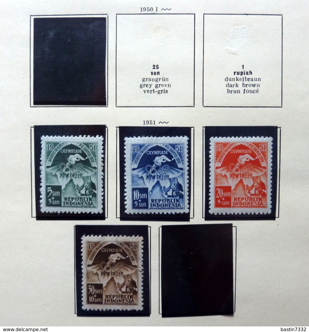 Indonesië/Indonesia Collection In 2 Binders MNH/MH/Used - Collezioni (in Album)