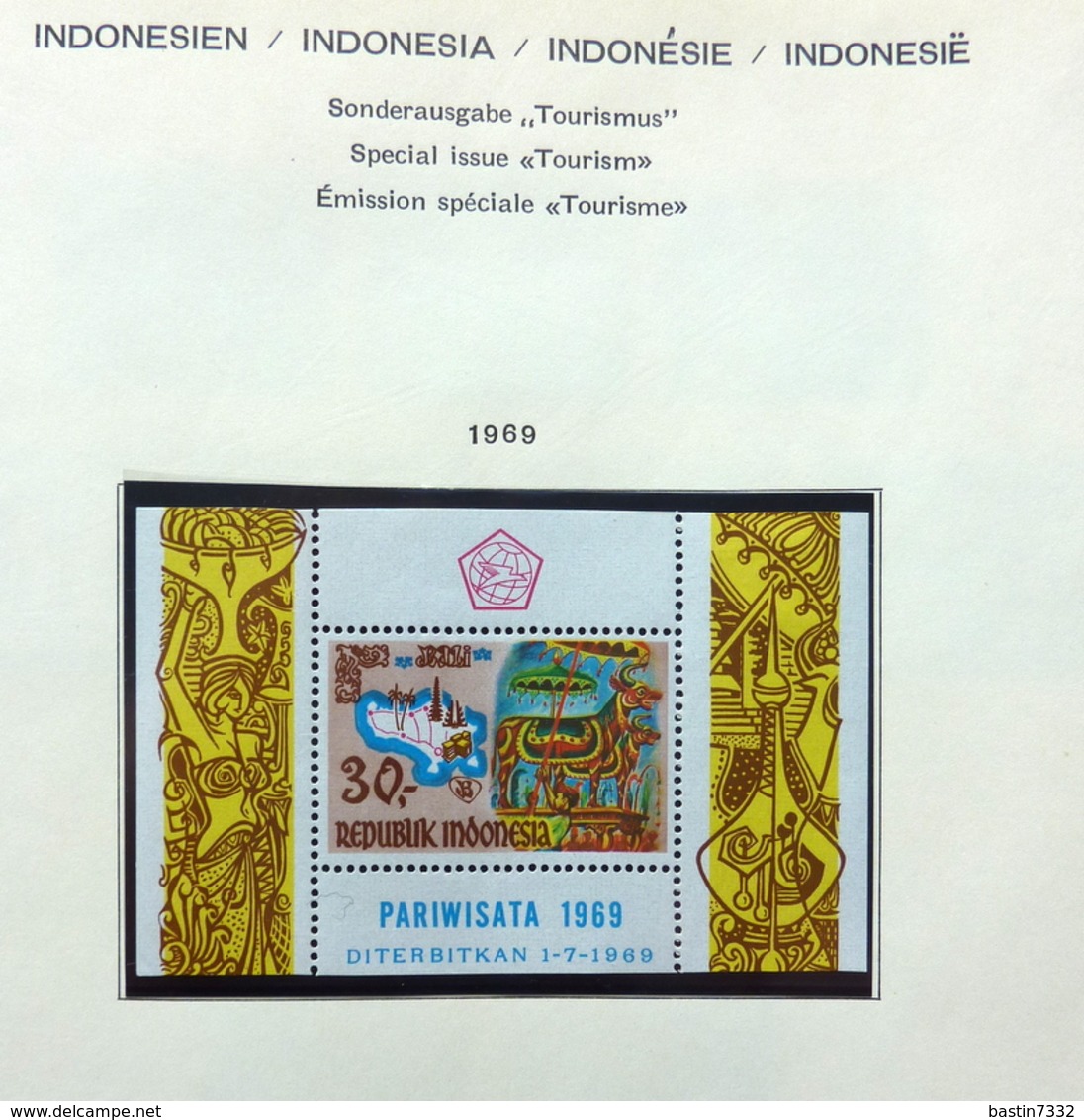 Indonesië/Indonesia collection in 2 binders MNH/MH/Used