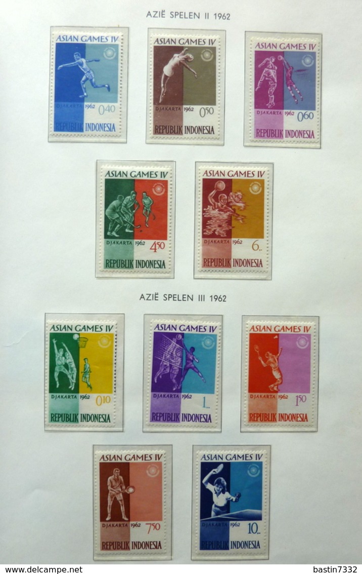 Indonesië/Indonesia collection in 2 binders MNH/MH/Used