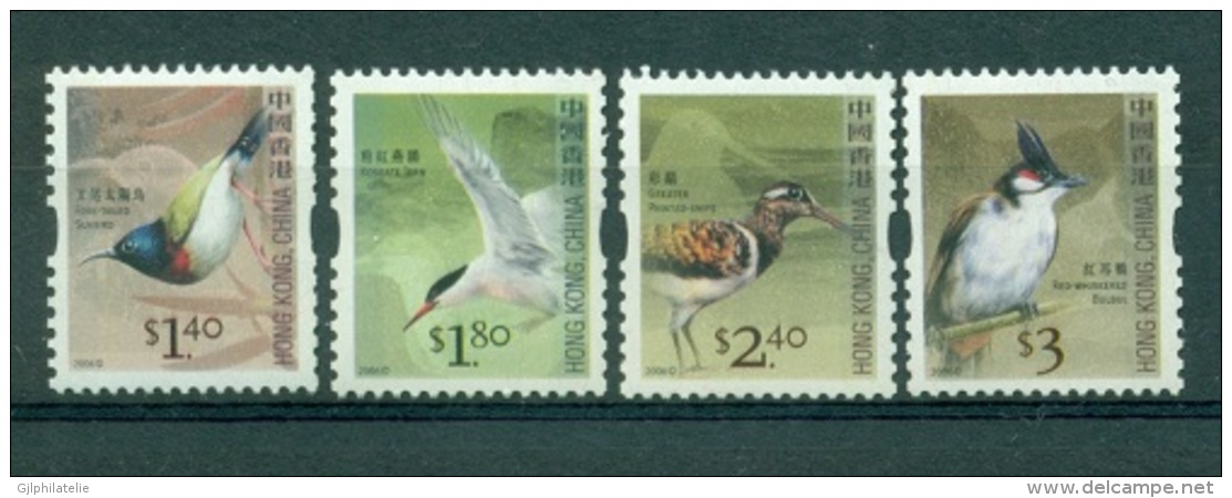 HONG KONG CHINA 1317/20 Oiseaux - Série Courante - Unused Stamps