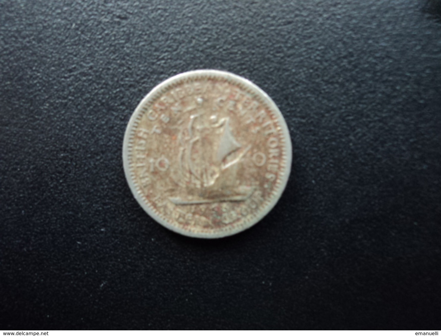 CARAÏBES ORIENTALES : 10 CENTS  1956  KM 5    TB - Britse Caribische Gebieden