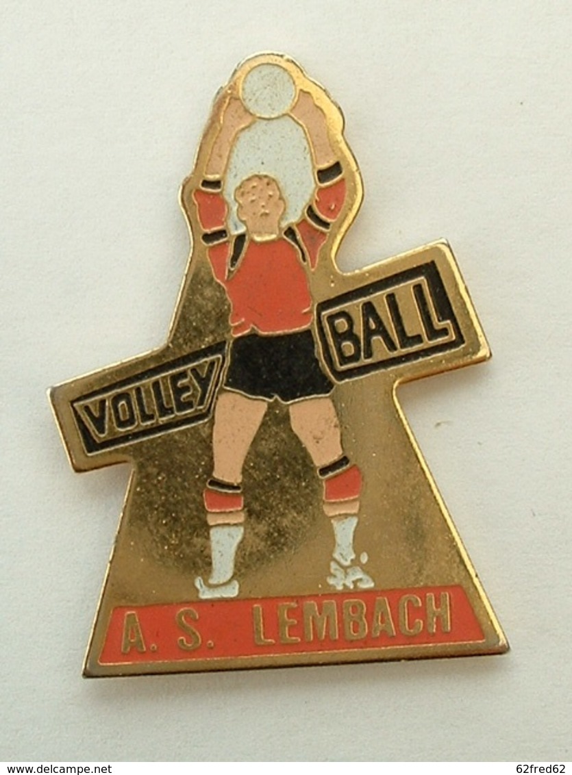 PIN'S  VOLLEYBALL - A.S LAMBACH - MOSELLE - Volleyball