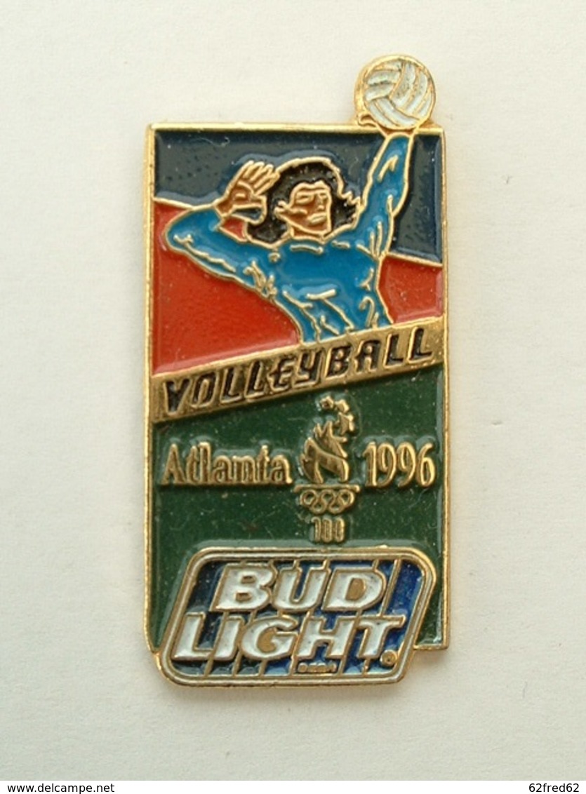 PIN'S  VOLLEYBALL - J.O ATLANTA 96 - BUD LIGHT - Volleyball