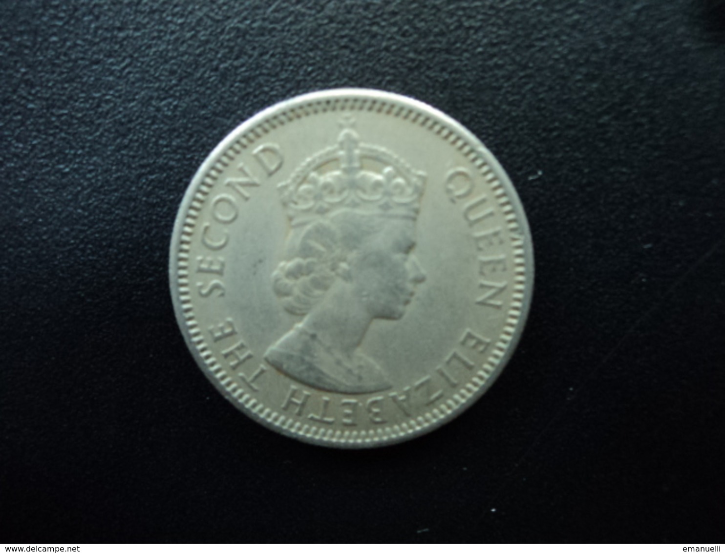 CARAÏBES ORIENTALES : 25 CENTS   1965   KM 6    TTB - Territoires Britanniques Des Caraïbes