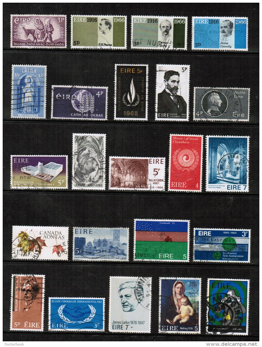 IRELAND---Collection Of USED DL-548 - Collections, Lots & Series