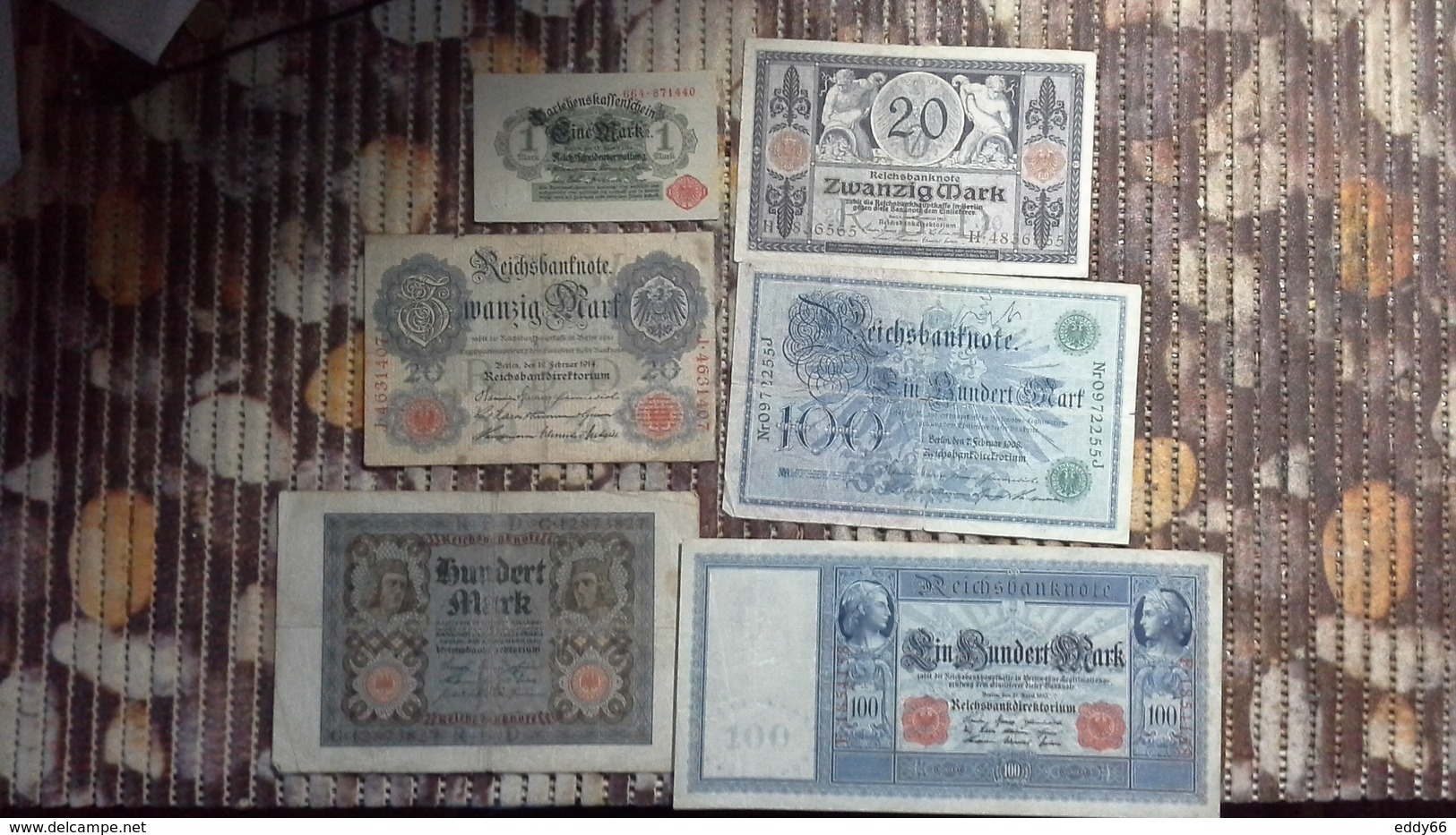 Lot Geldscheine Deutsches Reich - Colecciones