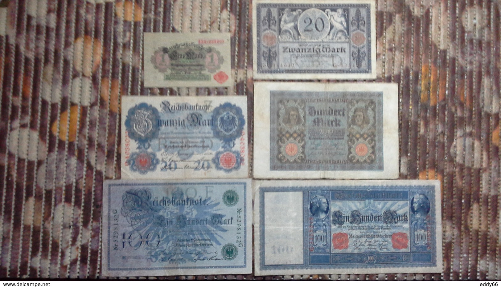 Lot Geldscheine Deutsches Reich - Colecciones