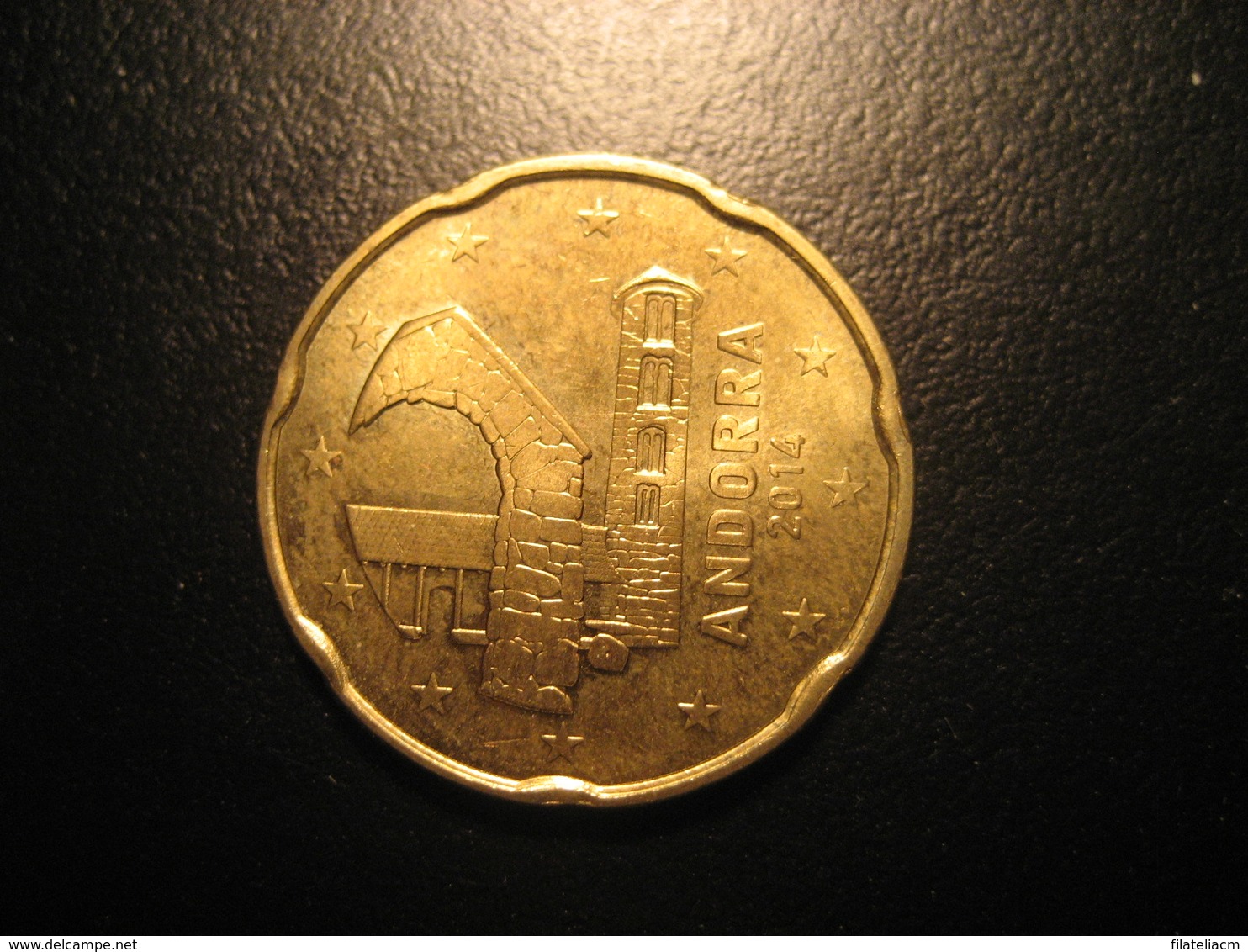 20 Cent. 2014 ANDORRA Good Condition Euro Coin - Andorre