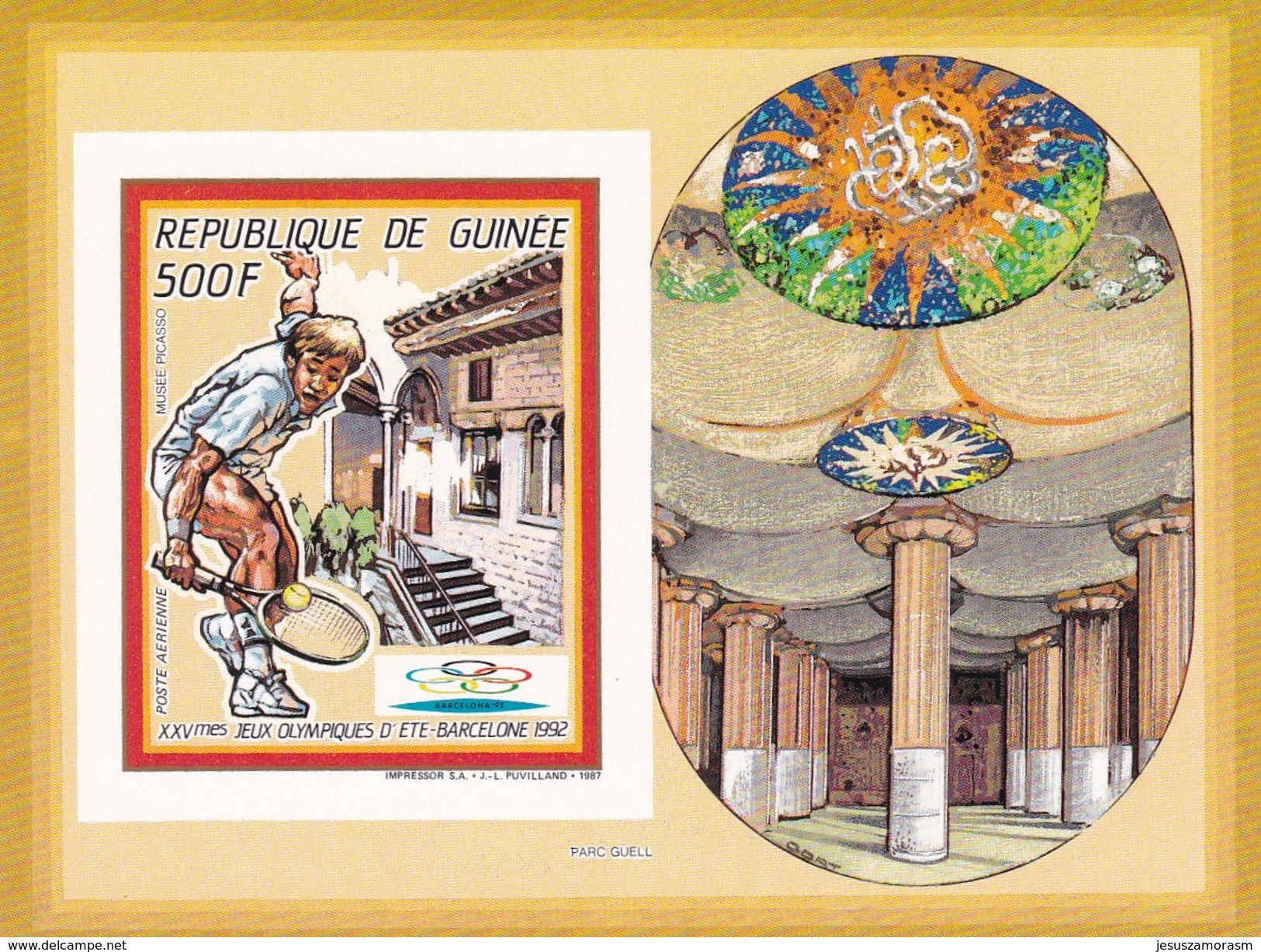 Republica De Guinea Hb Michel 289B Al 294B SIN DENTAR - Verano 1992: Barcelona