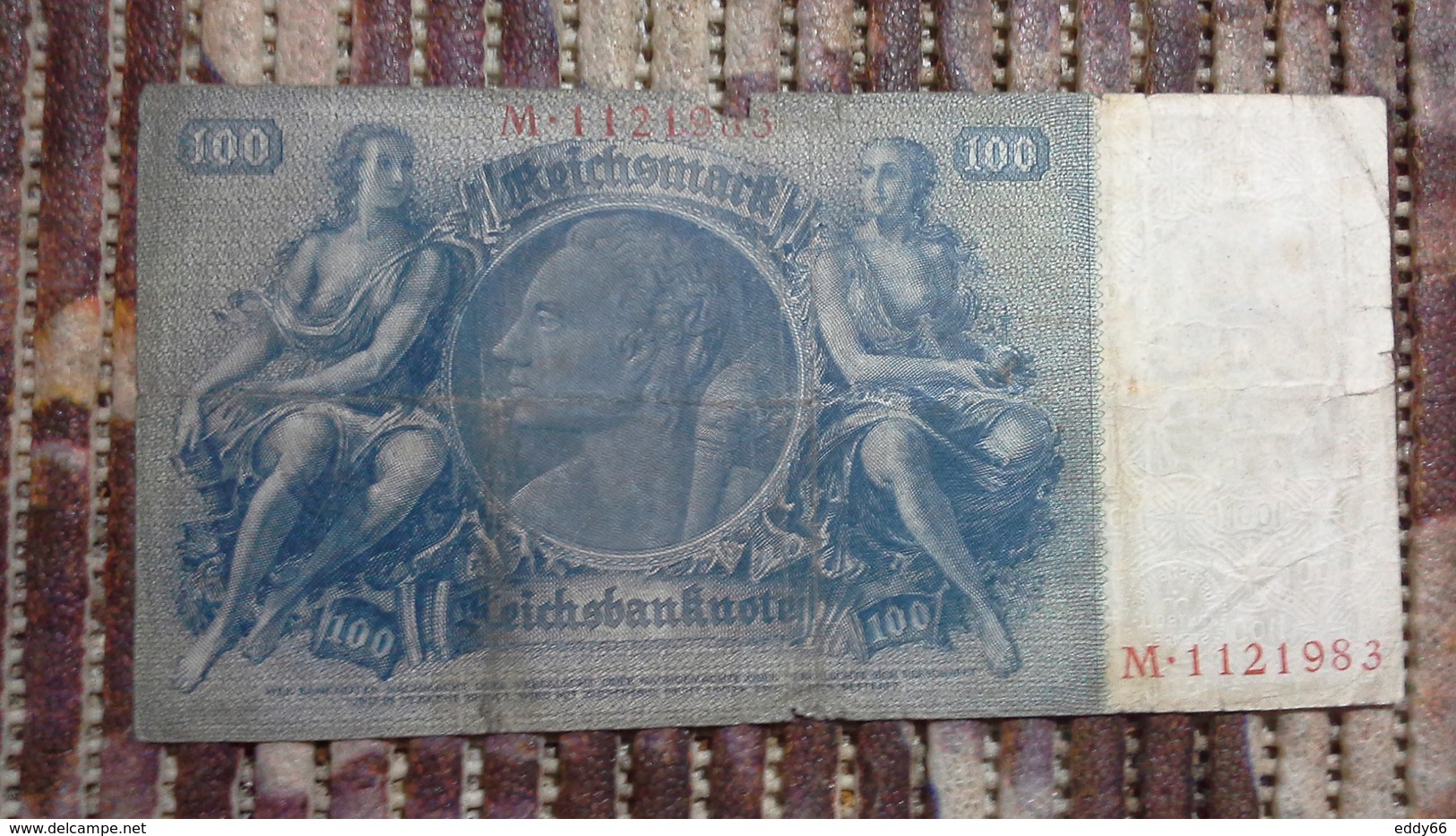 Deutsches Reich 100 Reichsmark  ( 24.6.1935) ( Rosenberg 176 B/ Pick 183) - 100 Reichsmark