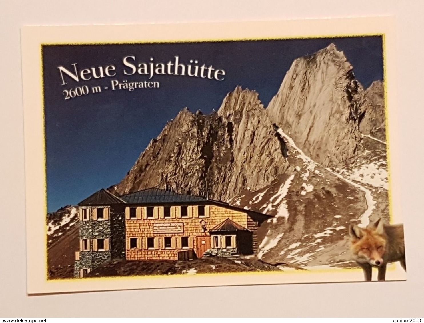 Neue Sajathütte,  Nicht Gelaufen Ca. 2005 //H10 - Prägraten