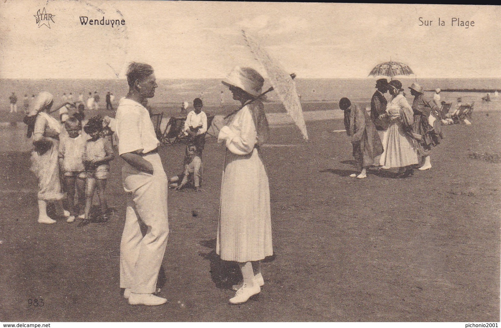 WENDUYNE - Sur La Plage - Wenduine