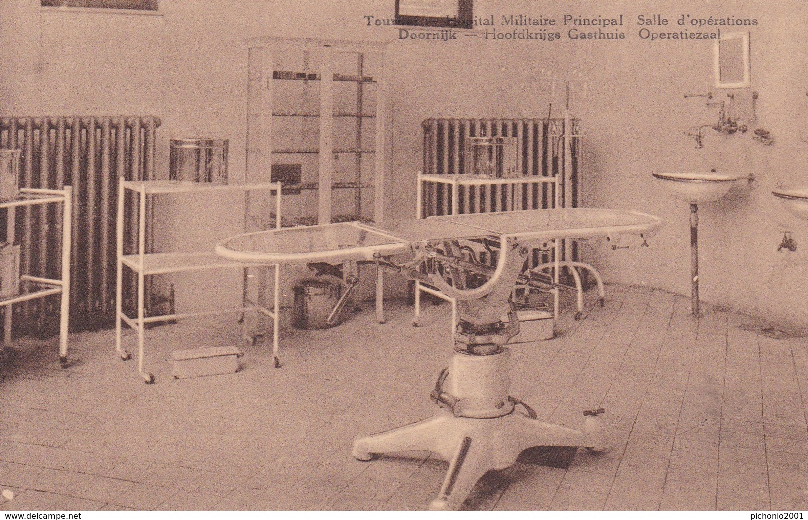 TOURNAI - Hôpital Militaire Principal - Salle D' Opération - Tournai