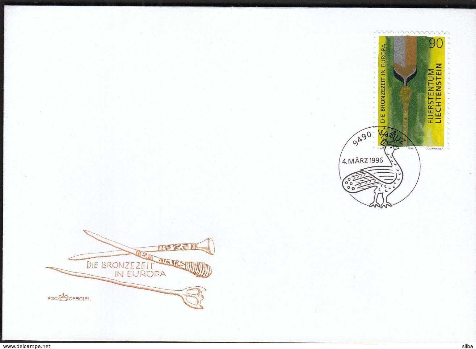 Liechtenstein 1996 / Bronze Age In Europe / FDC - FDC