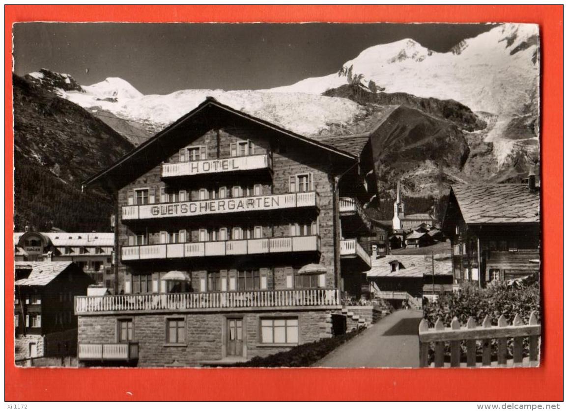 GBT-31 Saas-fee  Hotel Gletschergarten. Nicht Gelaufen.  Gyger 19510 - Saas-Fee