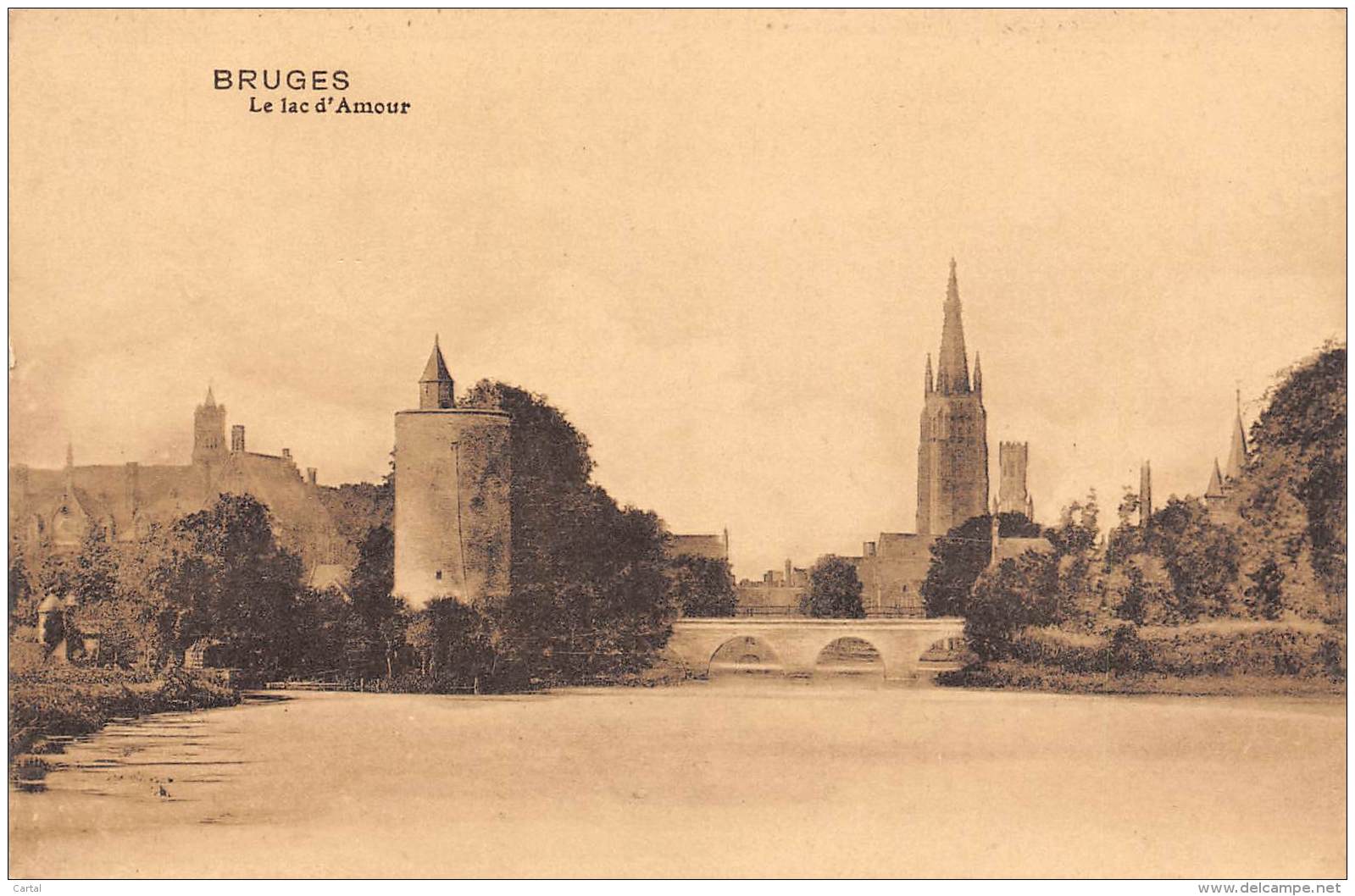 BRUGES - Le Lac D'Amour - Brugge