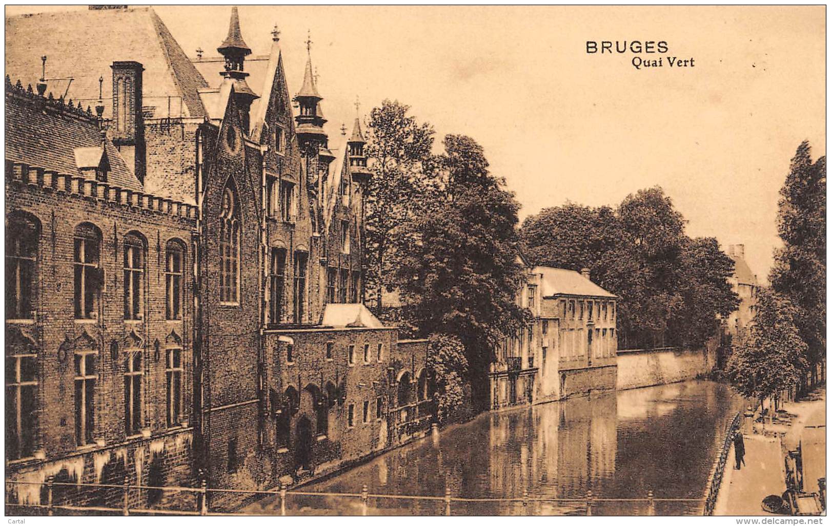 BRUGES - Quai Vert - Brugge