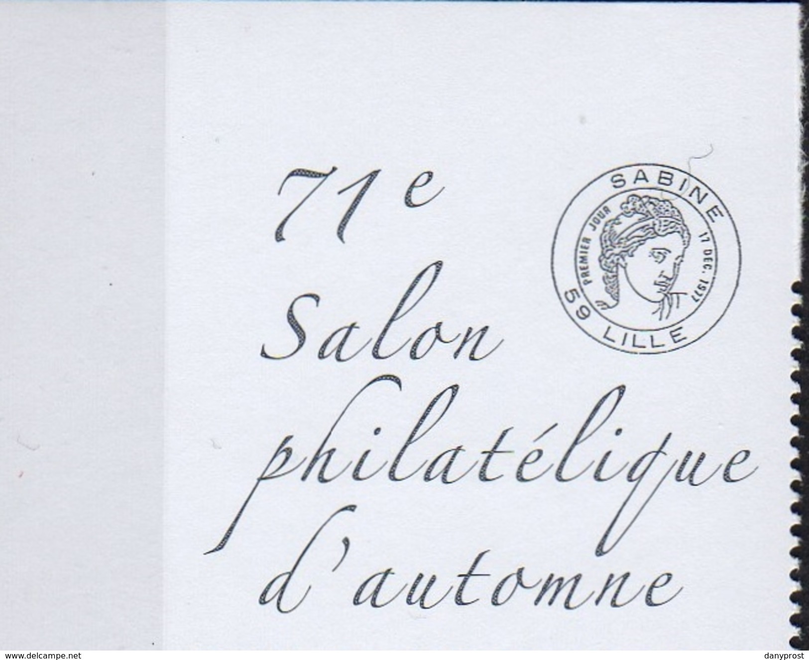 FR 2017 / 3 VALEURS ISSUES DU BLOC FEUILLET " LES 40 ANS DE LA SABINE DE GANDON " /  NEUF XX SUPERBE ET PEUT ETRE RARE - Neufs