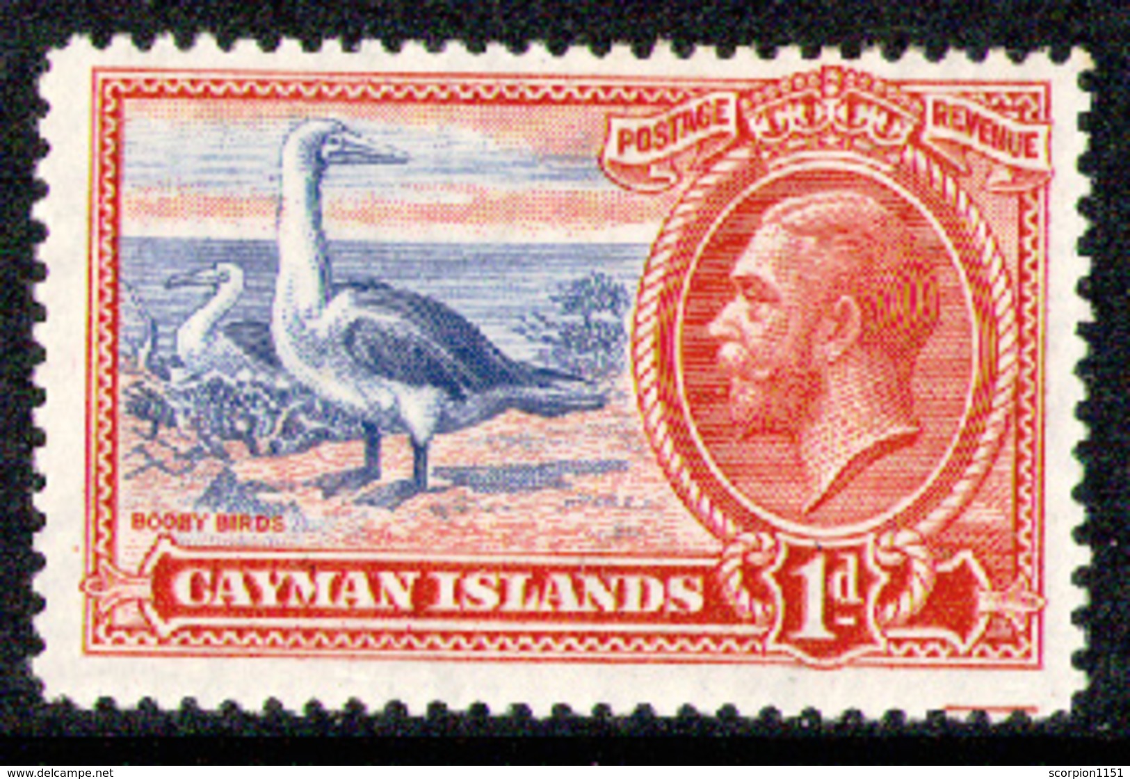 CAYMAN ISLANDS 1935 - From Set MH* - Cayman Islands