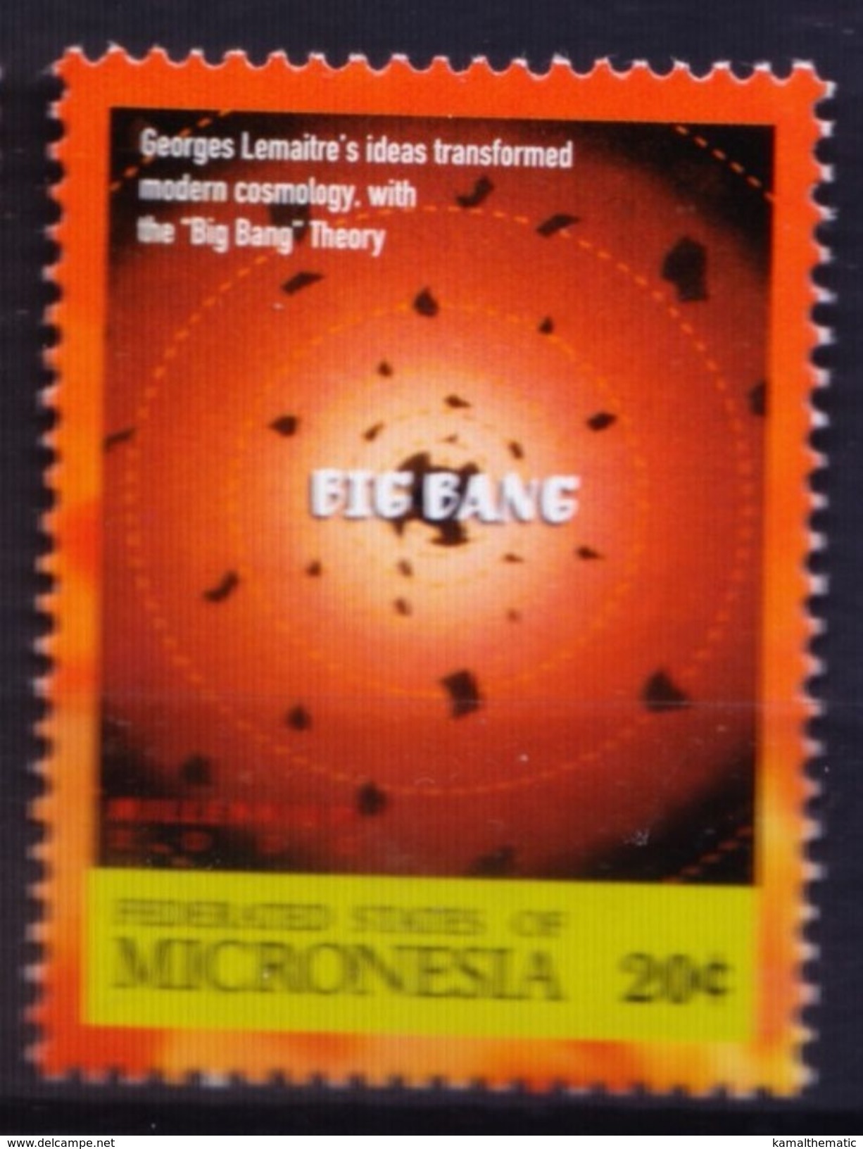 Micronesia Millennium 2000 MNH, Big Bang Theory, Cosmology, Science - Sonstige & Ohne Zuordnung