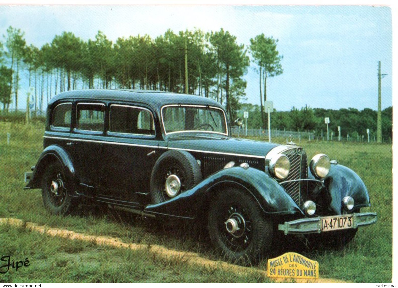 Mercedes D' Hitler 1937 CPM Ou CPSM - Voitures De Tourisme