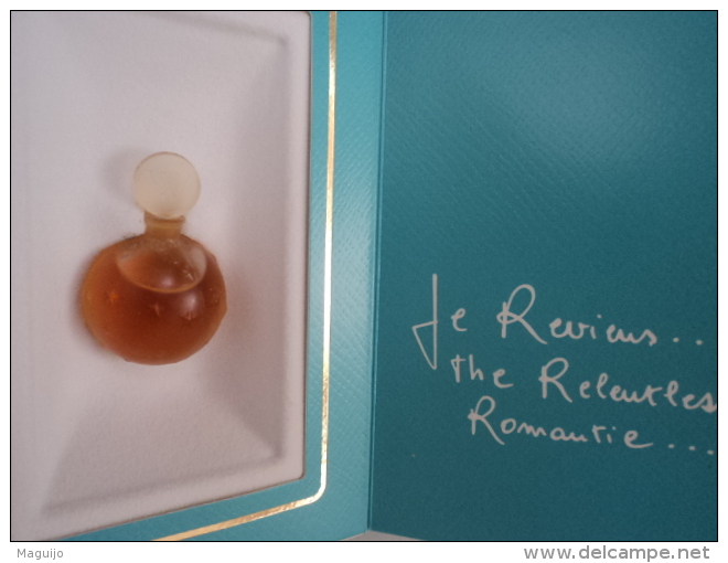 WORTH " JE REVIENS" MINI EDP  7 ML   GRANDE  BOITE    LIRE ET VOIR !!