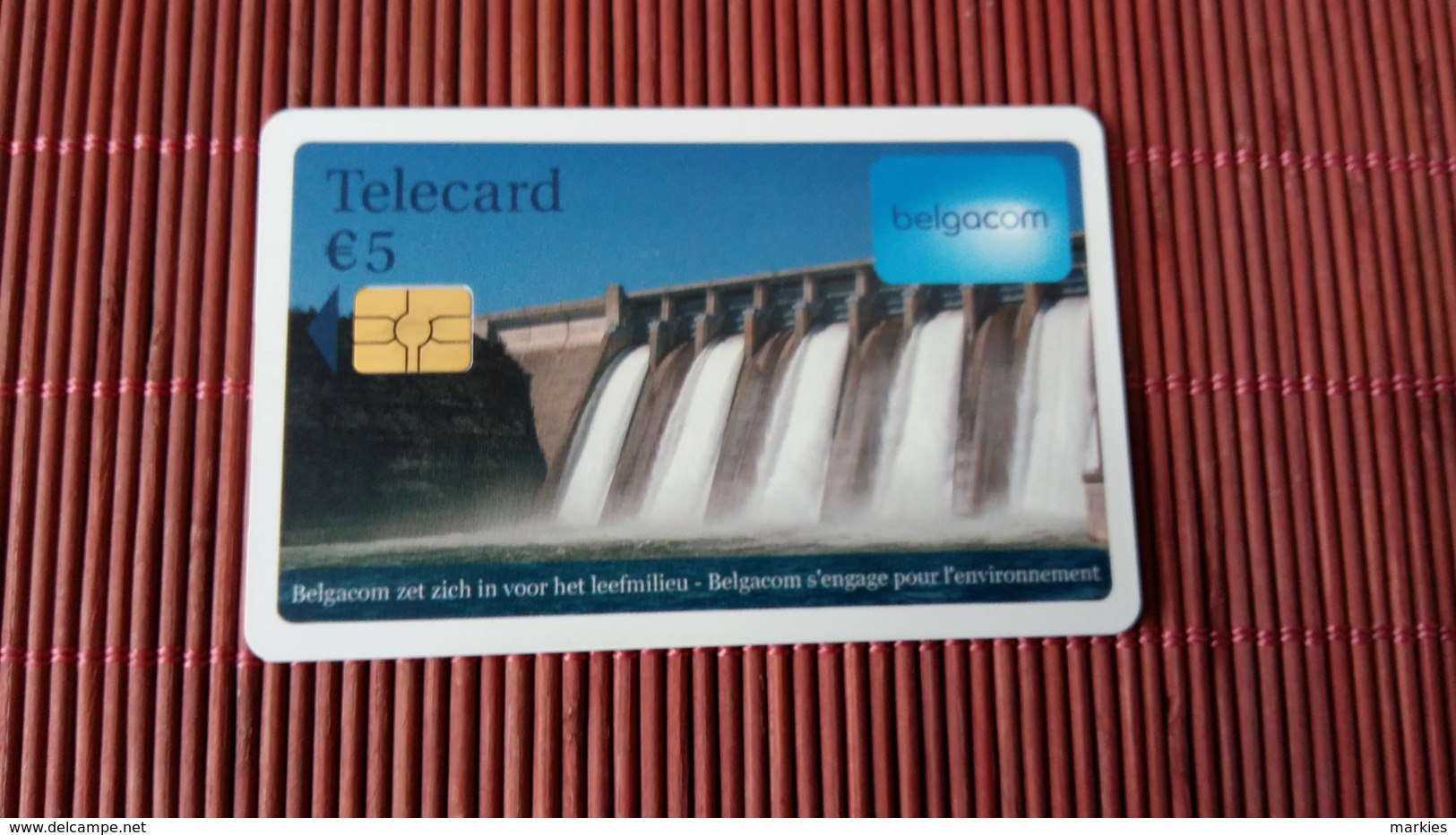 Phonecard Belgacom Enery Used - With Chip