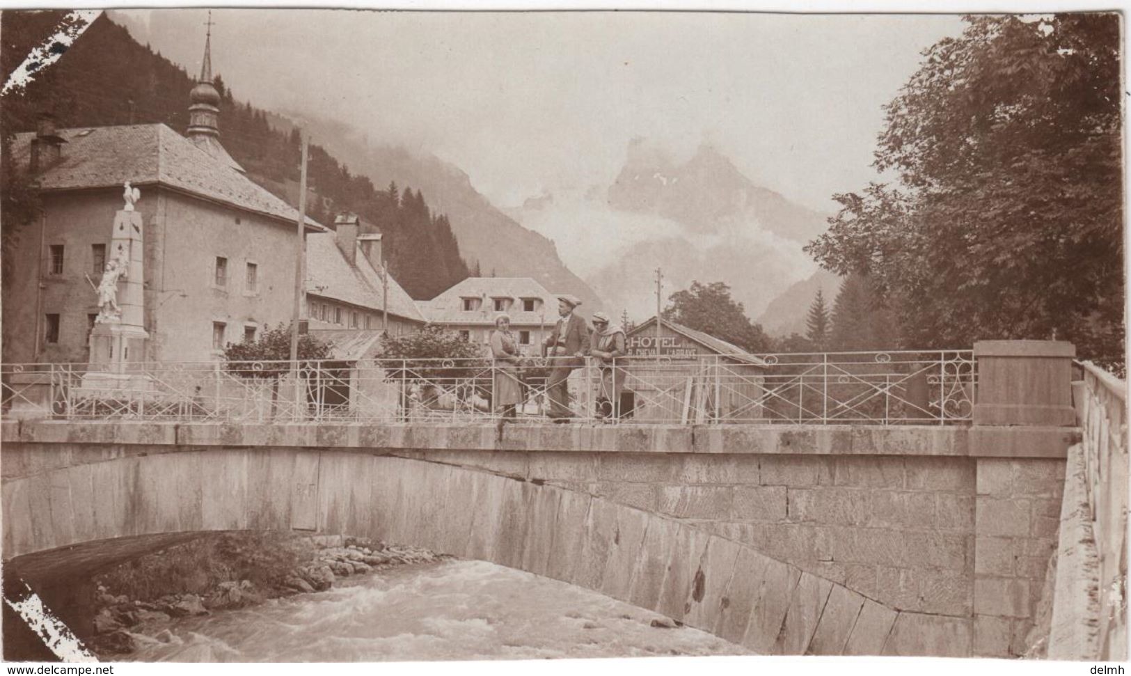 Photo Originale Haute Savoie Le Pont De SIXT - Lieux