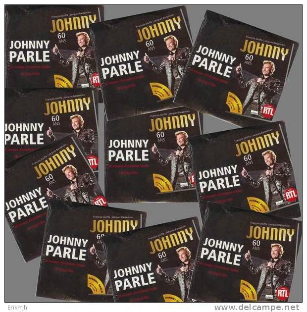 Lot De 10 CD  Johnny HALLYDAY INTERVIEW - Verzameluitgaven