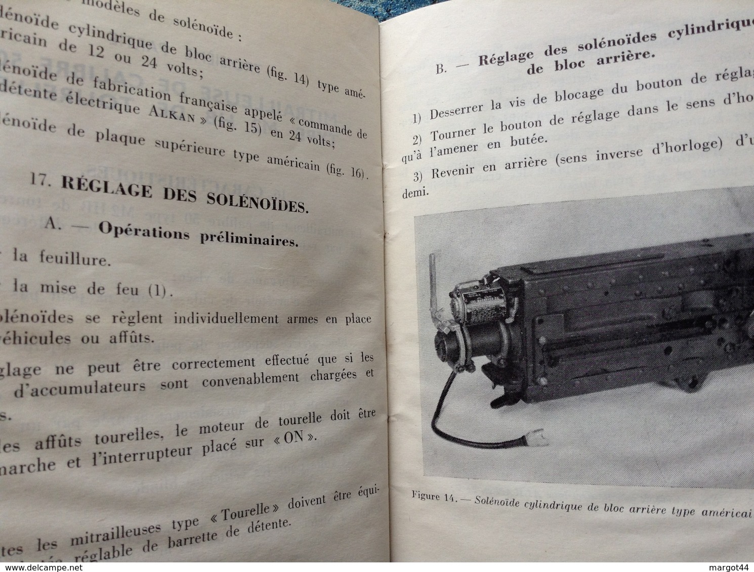 MANUEL MITRAILLEUSE AMERICAINE BROWNING CALIBRE 50 M2 1964 edition n°2 voir photos